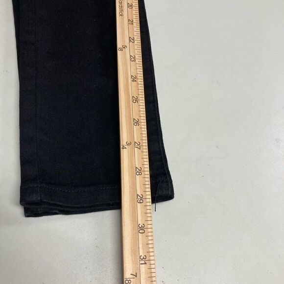 ZU:M  Denim Collection, Women’s (JR’s)Distressed with holes jeans,Black, Size 5, - Picture 9 of 10